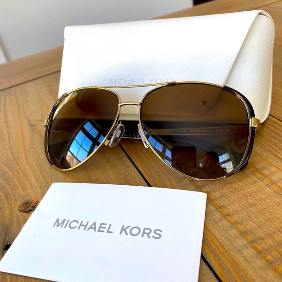 Michael Kors MK5004 Chelsea Aviator Sunglasses - Picture 1 of 2